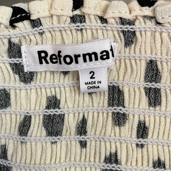 Reformation reign top Ink Blot AUTHENTIC - Picture 9 of 13